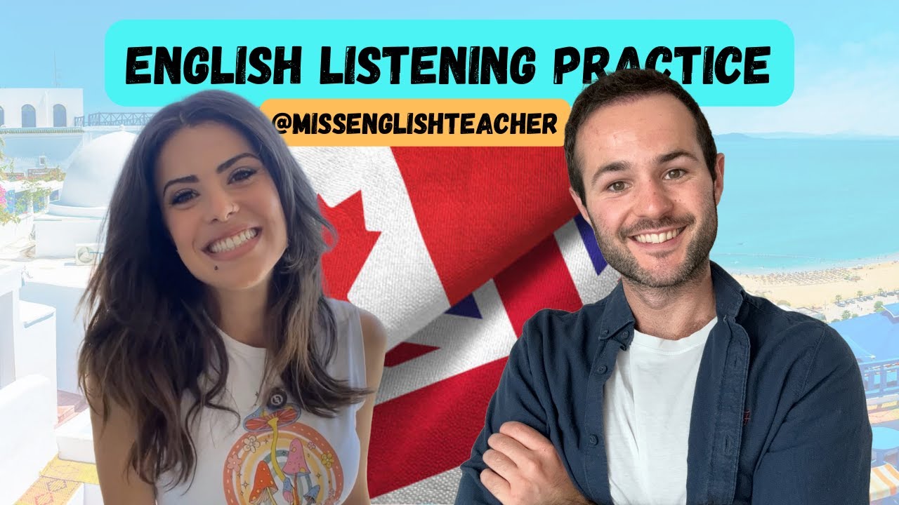 English Listening Practice with @missenglishtea | Learn English with this interview & podcast.