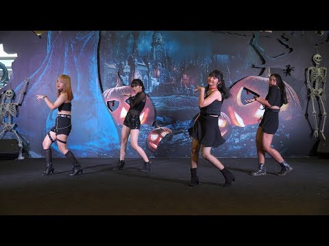 191027 Black Witch cover BLACKPINK - WHISTLE @ Teen Pointer Halloween 2019 (Au)