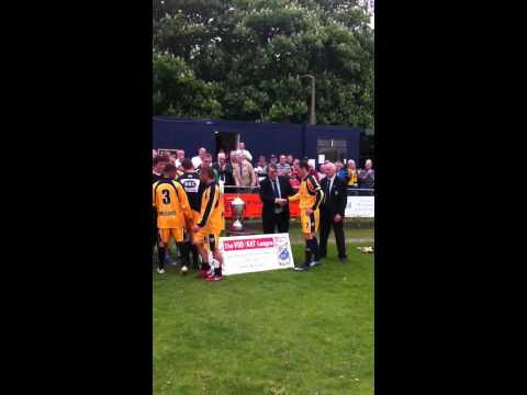 New Mills AFC title presentation
