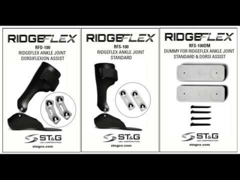 RidgeFlex Ankle Joint No Strings Attached