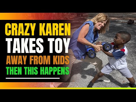 , title : 'Crazy Karen Takes Toy Truck Away From Black Kids. Then This Happens'