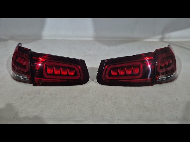 Mercedes GLC X253 2015-2022 гг. Задние фонари (2022-Design, 2 шт) Video 2