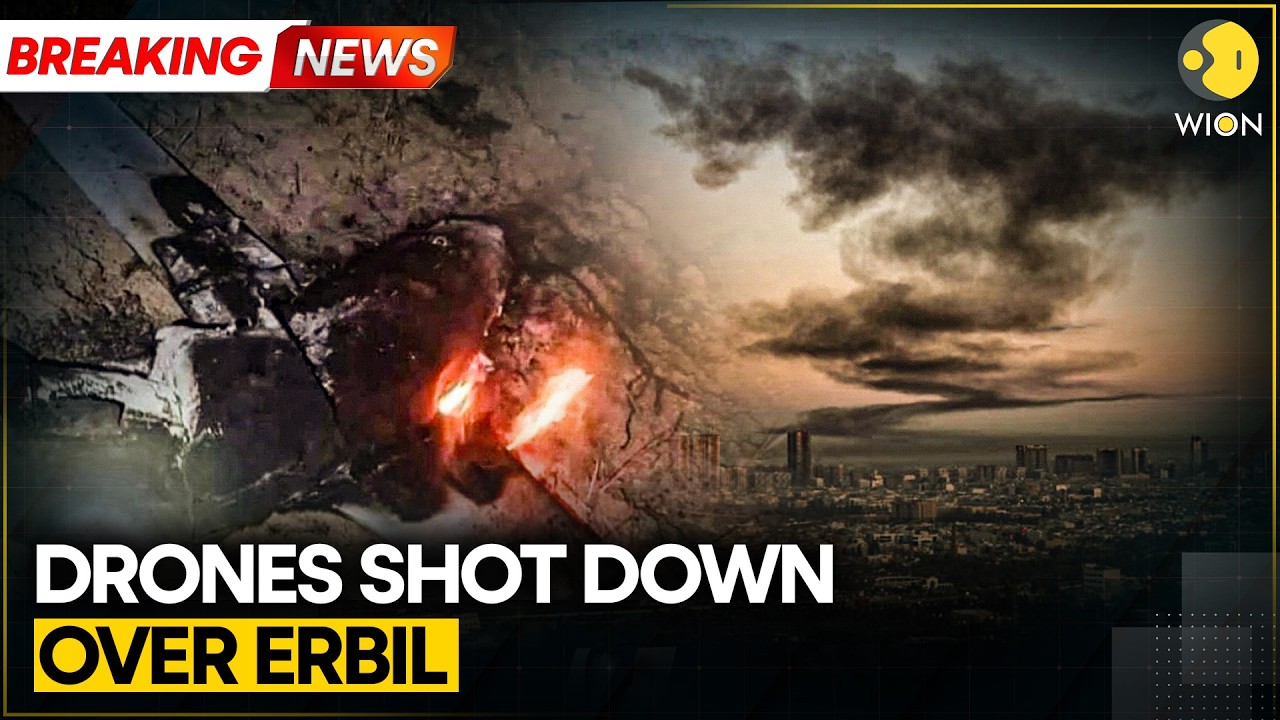 Israel-Iran War | Iraq Downs Drones Targeting US Embassy in Erbil | WION BREAKING