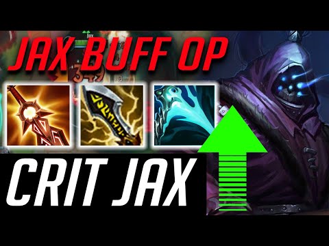 WILD RIFT JAX NEW CRIT BUILD ON PATCH 2.4A IS OP! Jax BUFF BARON LANE