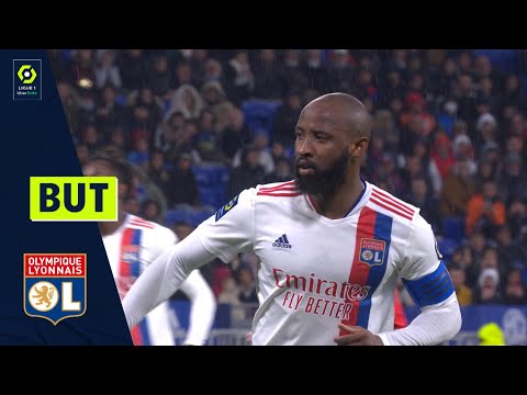 But Moussa DEMBELE (82' pen - OL) OLYMPIQUE LYONNAIS - STADE RENNAIS FC (2-4) 21/22