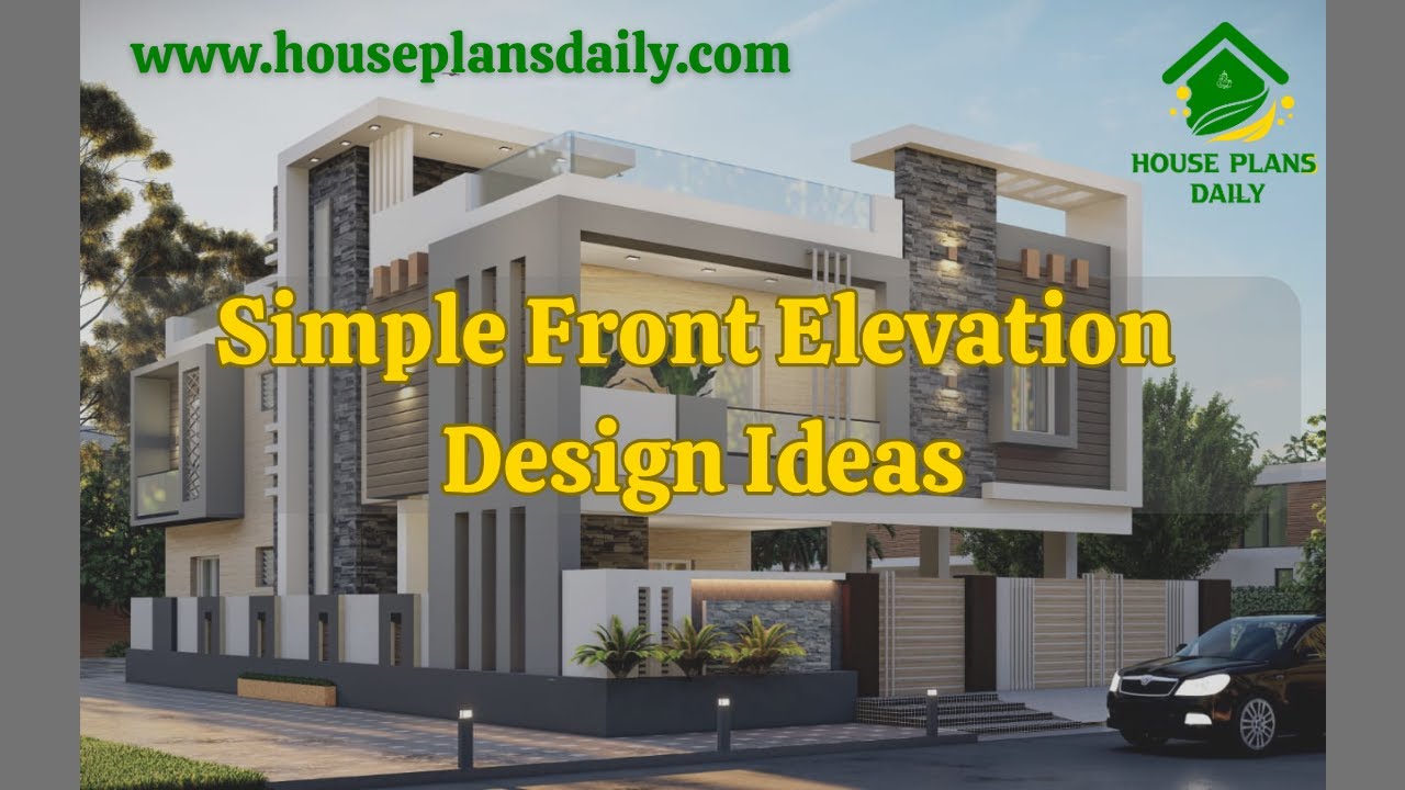 Simple Front Elevation Design Ideas
