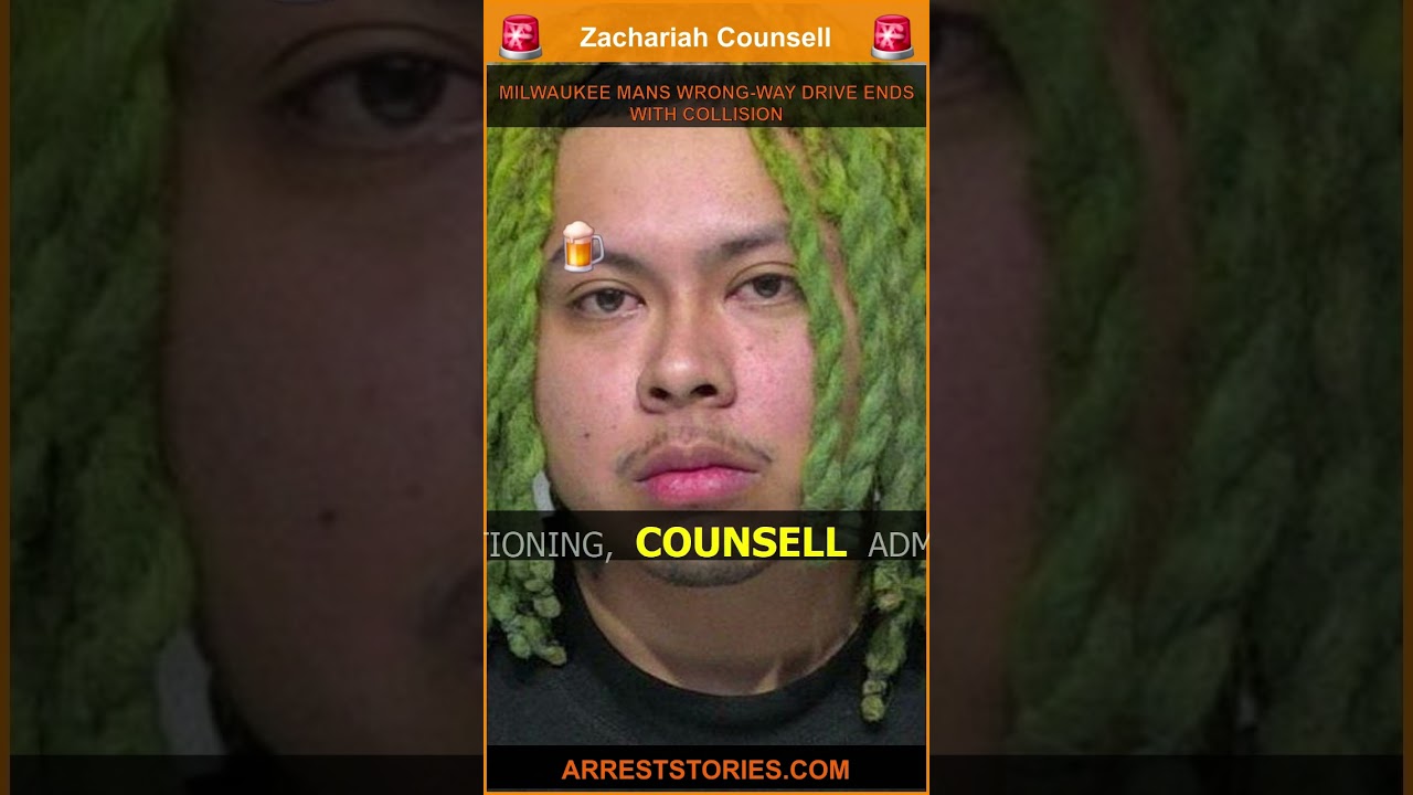 MILWAUKEE MANS WRONG-WAY DRIVE ENDS WITH COLLISION