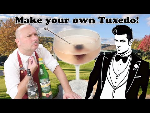 How to design your own Tuxedo cocktail!