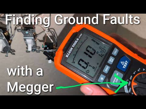 Electricians: How to Locate a "Phantom" Ground Fault with a Megger (Megohmmeter)