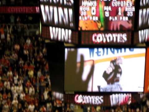 Phoenix Coyotes vs. Chicago Blackhawks Shootout 3/20/2010