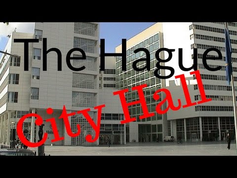 (9/14) City Hall, The Hague (Den Haag), The Netherlands, City Tour.. Den Haag, Stadhuis