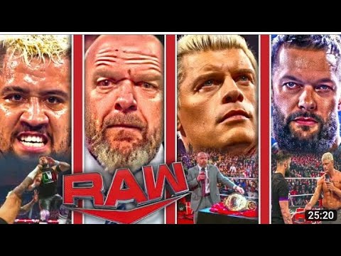 WWE RAW 24th APRIL 2023 FULL HIGHLIGHTS -HD.  WWE MONDAY NIGHT RAW HIGHLIGHTS FULL SHOW 24/04/2023