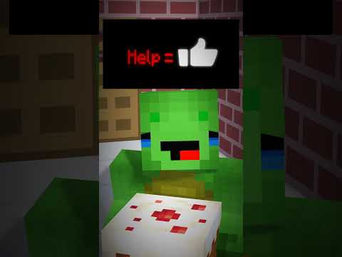 JJ's Regret - MAIZEN Minecraft Animation #shorts