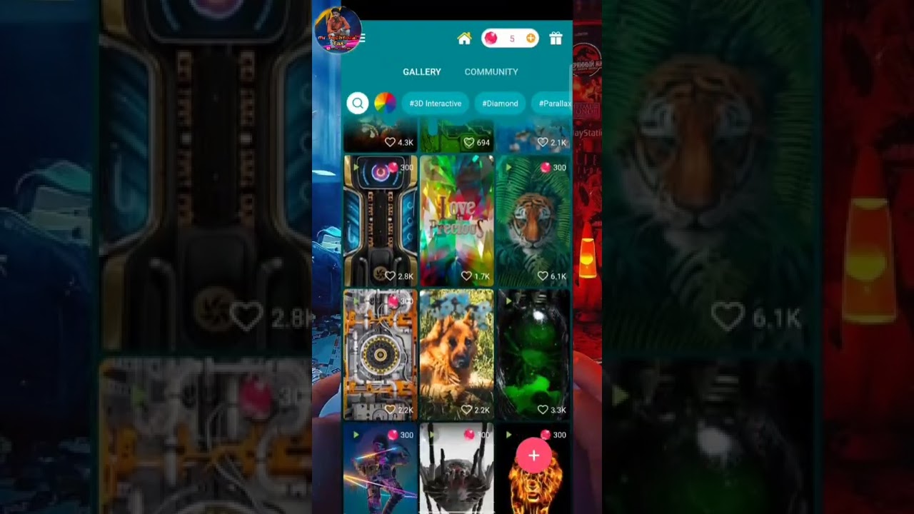 Amazing 3D Live Wallpaper 2022 🤩 #shorts