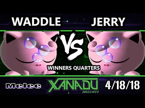 S@X 246 SSBM - Waddle (Jigglypuff) Vs. Jerry (Jigglypuff) - Smash Melee Winners Quarters