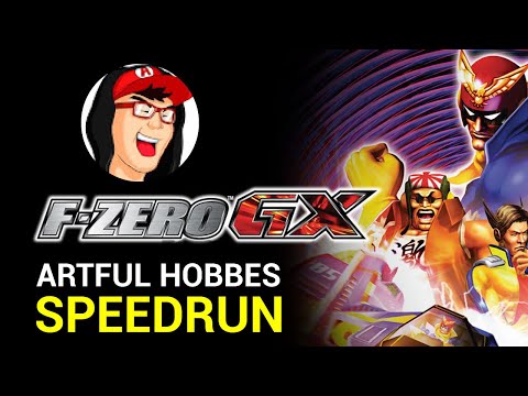 F-ZERO Speedrun on MAX SPEED | Artful Hobbes -  Salt Mines Online 2020 Day 2