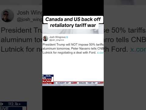 Video | Doug Ford backs off Canada US tariffs after making deal with Trump administration