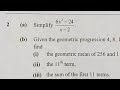 ECZ 2019 Mathematics Paper 2 Question 1 3