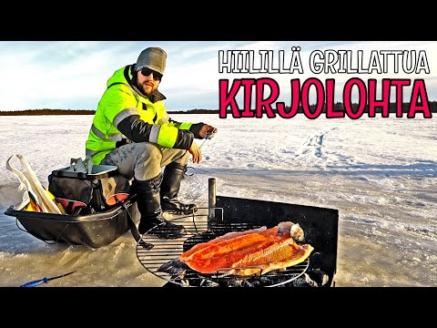 GRILLATAAN LOHTA JA PILKITÄÄN AHVENIA - FIILISTELYÄ PAPINJÄRVELLÄ