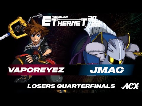 VaporeyeZ (Sora) vs Jmac (Meta Knight) - Losers Quarterfinals - REGIONLOCK: #ETHERNET2022