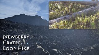 Video review of the Newberry Crater Loop Hike with footage of it's features and terrain.