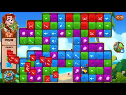 Lost Island Blast Adventure Level 633 - No Boosters