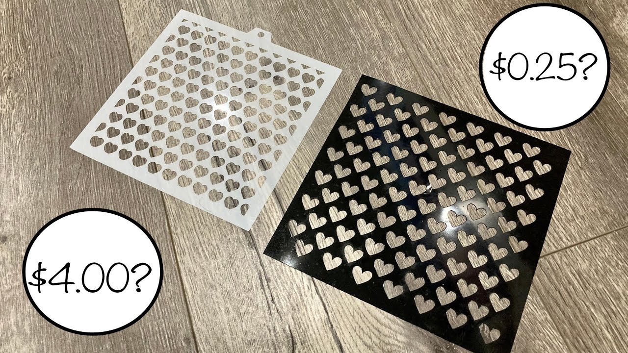 What’s the Difference Between EXPENSIVE and CHEAP Cookie and Cake Stencils | Mini Stencil Haul