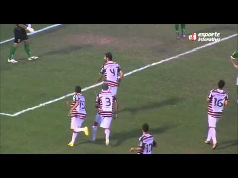 Renan Fonseca amplia para o Santa (SANTA CRUZ 3X1 VITÓRIA DA CONQUISTA 18/01/2014)
