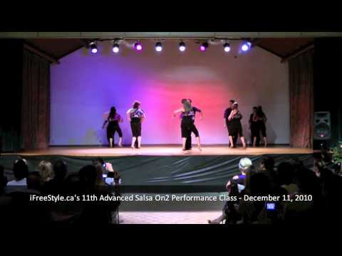 iFreeStyle's 11th Advanced Performance Class @ iFS 5th Annual Salsa Xmas Gala
