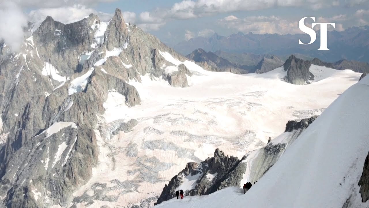 Watch Alpine glaciers melt at a record pace