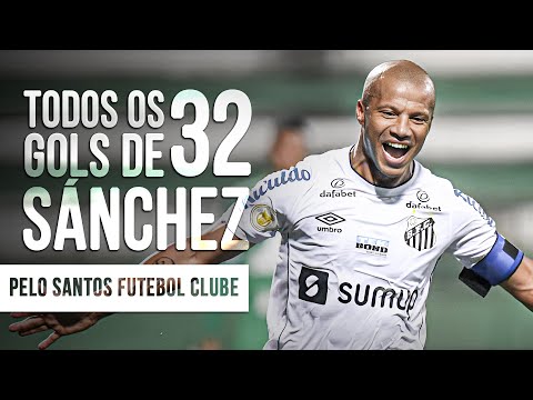 TODOS os 32 Gols de CARLOS SÁNCHEZ pelo SANTOS
