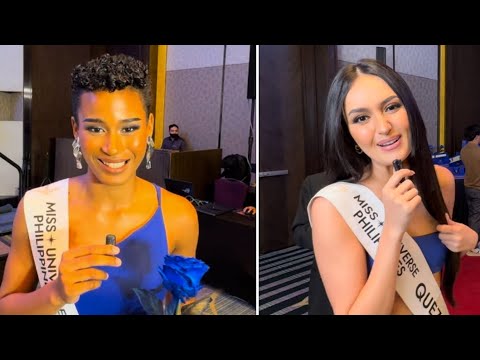 Q&A with ALEXIE BROOKS and AHTISA MANALO | Miss Universe Philippines 2024 | Iloilo and Quezon Prov