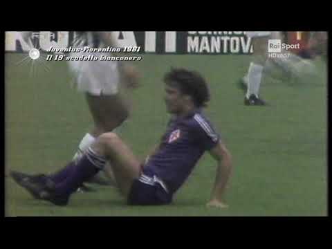 Juventus-Fiorentina 1-0(1-0) 24/05/1981 seconda parte del primo tempo