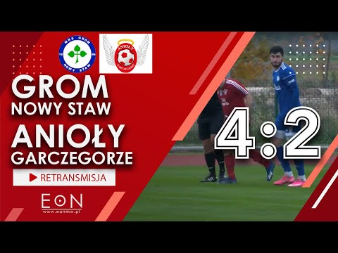 Grom Nowy Staw - Anioły Garczegorze 4:2 | CAŁY MECZ