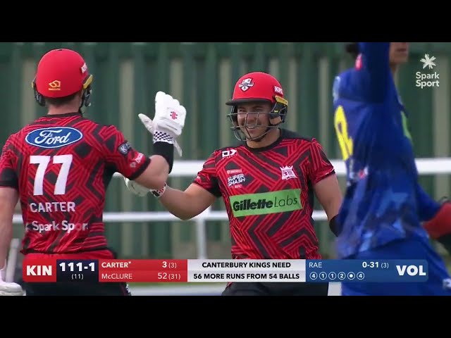 GRAND FINALS secured | Kings v Volts | SHORT HIGHLIGHTS | Dream11 Super Smash | Dunedin GRAND FINALS secured | Kings v Volts | SHORT HIGHLIGHTS | Dream11 Super Smash | Dunedin