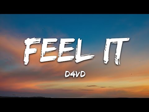d4vd - Feel It (Lyrics)