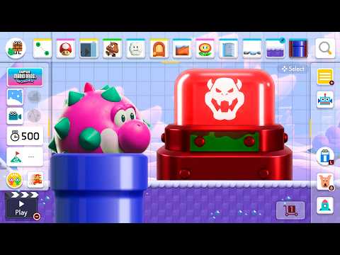 Super Mario Maker 2 - All Power Ups | Course Maker Experiment!