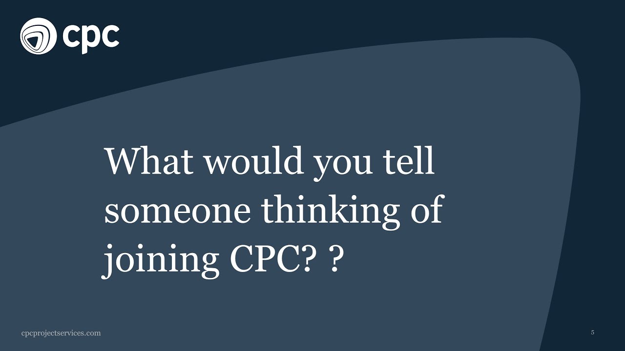 Why Join Us? - Tamara talks about why someone should join CPC