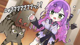 【手描き】初めて虎太郎にブチギレられて落ち込むトワ様【ホロライブ/常闇トワ/切り抜き漫画】