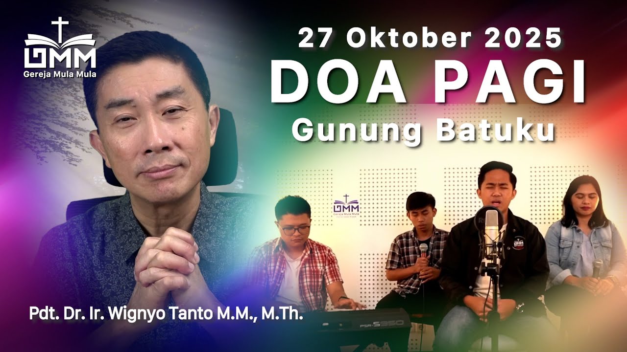 DOA PAGI | Gunung Batuku – 27 Oktober 2025 | Ps. Wignyo Tanto