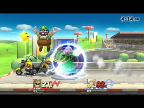 SSB4 For Glory - Wario vs Rosalina