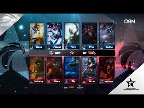 ROX vs KT Game 3 Highlights - ROX TIGERS vs KT ROLSTER - LCK Week 12 - SPRING 2016