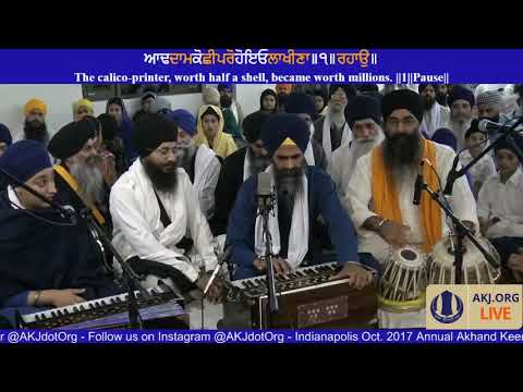012 IN Oct2017 Raensabaayee Keertan Bhai Jaswant Singh Jee Toronto