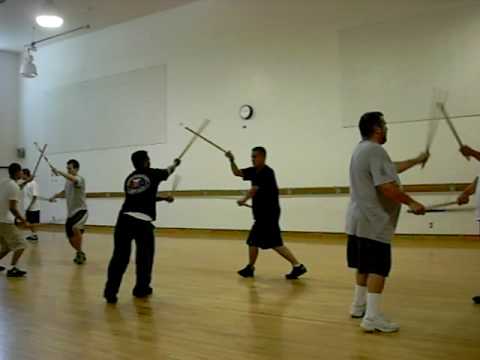 Filipino Martial Arts Club of Sacramento State Siniwali Heaven and Earth Pattern