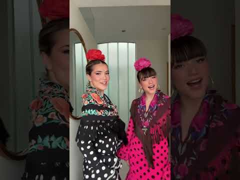 nuestro traje de gitana día uno de feriaaa vamonosssss ❤️  #shorts #shortvideo #martina.merono