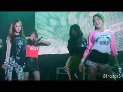 130901 4Minute - HuH @ Party Rock Concert Sydney