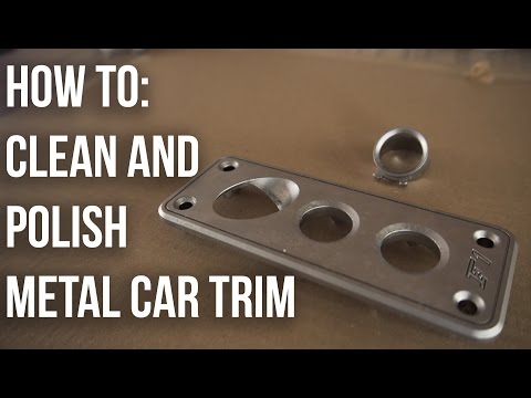 How to Clean and Detail Aluminum Trim in Cars