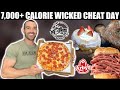 7,000 Calorie Wicked Cheat Day | I Ate My Favorite Foods | Dream Day
