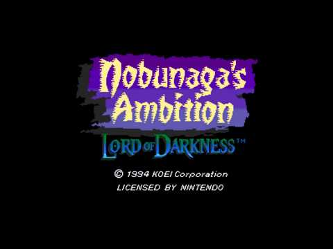 The Best of Retro VGM #1285 - Nobunaga's Ambition: Lord of Darkness (SNES/SFC) - Ashikaga