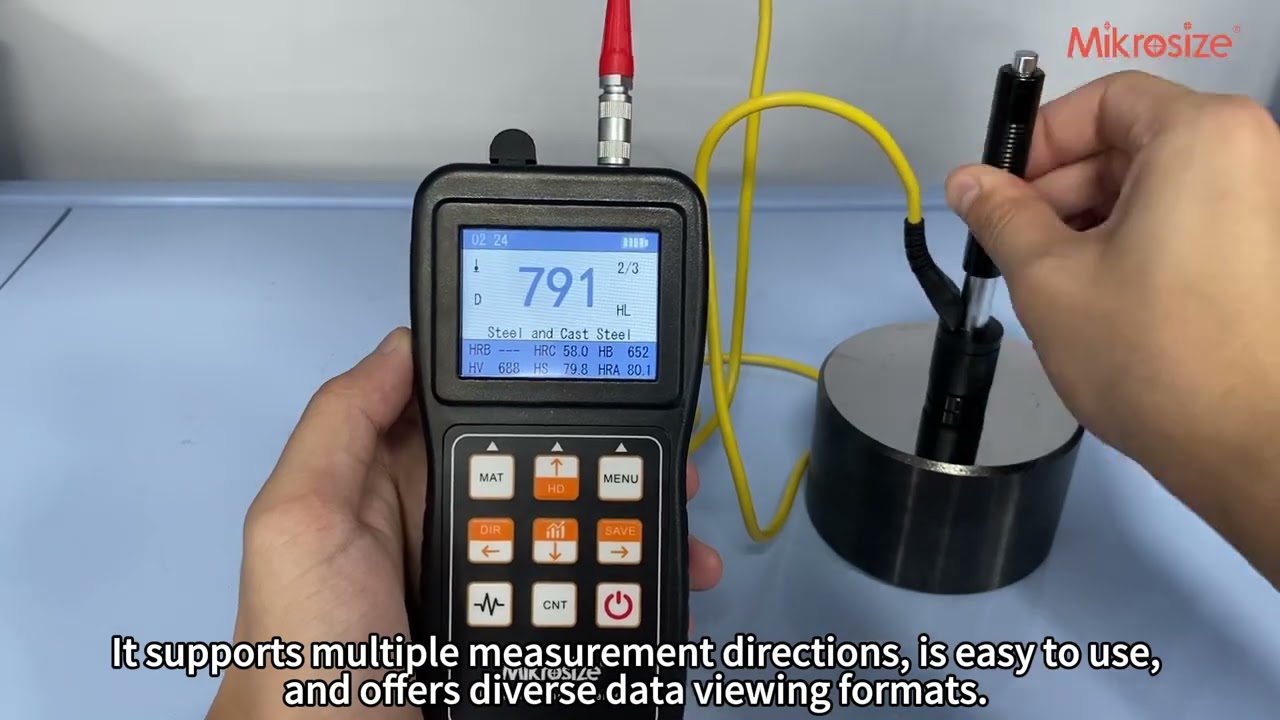 iLeeb-300 Color Screen Leeb Hardness Tester